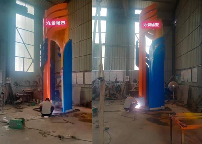 校园雕塑，团结雕塑
