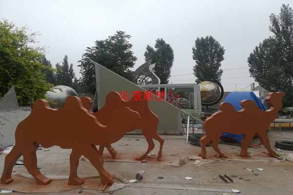 抽象雕塑，骆驼雕塑
