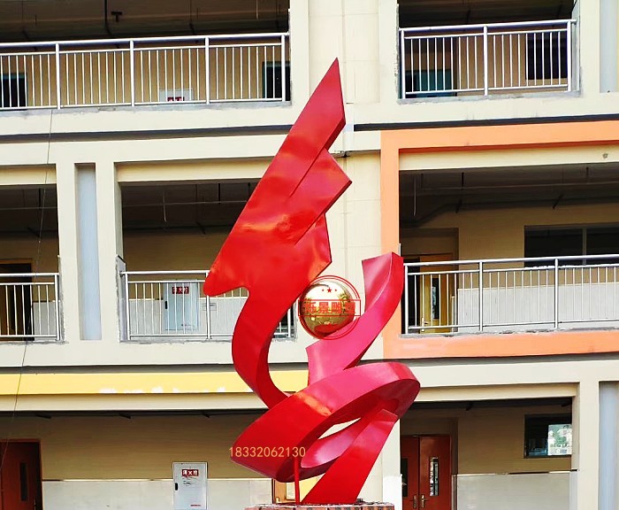 学校不锈钢雕塑成品定制