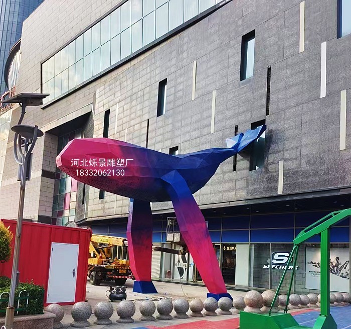 不锈钢雕塑厂家，景观金属制品雕塑定制